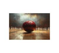 Bowling Jigsaw Puzzles for Adults 4000, Wooden 4000 Piece Jigsaw Puzzles for Adults Abstract, Educational Puzzle for The Whole Family Together, Puzzle for Wall Art Home Decor 56x36 Inches LZPT-04568