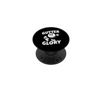 Bowling League Gutter Glory Retro Bowler PopSockets Adhesive PopGrip