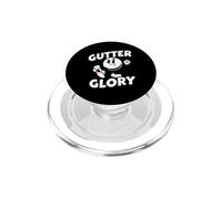 Bowling League Gutter Glory Retro Bowler PopSockets PopGrip for MagSafe