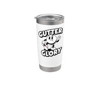 Bowling League Gutter Glory Retro Bowler Stainless Steel Insulated Tumbler