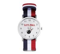Bowling Let's Roll Fashion Watches Men Women Wrist Watch Outdoor Sports