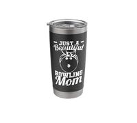 Bowling Mom Bowling Coach Ten-Pin Bowling Stainless Steel Insulated Tumbler