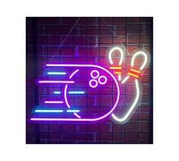 Bowling Neon Sign Light Sculpture, Visual Neon Sign Ligh with Power Adapter, Art Wall Lights Neon Sign Wall Decorations for Bar Club Bedroom Windows Cafe Birthday Party Gifts