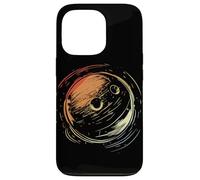 Bowling One Line Drawing Vintage Style Case for iPhone 13 Pro