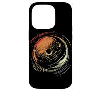 Bowling One Line Drawing Vintage Style Case for iPhone 14 Pro