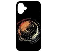 Bowling One Line Drawing Vintage Style Case for iPhone 16 Plus