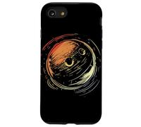 Bowling One Line Drawing Vintage Style Case for iPhone SE (2020) / 7 / 8