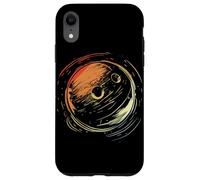 Bowling One Line Drawing Vintage Style Case for iPhone XR