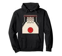 Bowling Pin Scared Pins Funny Bowler Player Kids Boys Men Pullover Hoodie
