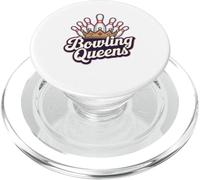 Bowling Queens Crown Pins Women Bowling League PopSockets PopGrip for MagSafe