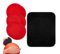 Bowling Sanding Pads - 6-Pieces Bowling Sanding Pads with Towel - Deep Cleaning Polishing Supplies for Men Women Players Amateurs Care Home Practice Beginners Athletes