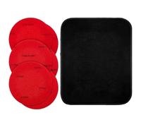 Bowling Sanding Pads Set - Ball Care Sanding Buffer Polishing Pad Durable Material Uniform Efficient Cleaning for Results