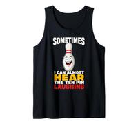 Bowling Ten Pin Bowlers Tank Top
