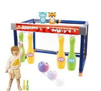 Bowling Toys - Kids Bowling Play Set with Pins and Balls, Colorful Interactive Sports Toy, Fun Indoor Outdoor Activity Play for Boys and Girls, Game Set, Multicolor