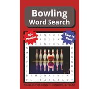 Bowling Word Seach Book: Word Searches with Easy to Read Print about Bowling, Candlepin, Tenpin, and More | 6x9 inches, 110 pages | 50+ Puzzles... Gift for Vacations, Holiday, and Spare Times.