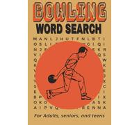 Bowling Word Search Book: Word Search Puzzle Book About Bowling, Team Sports, and More|6x9 inches, 110 pages|50+ puzzles|Easy To Read