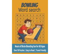 Bowling Word Search Puzzle Book: Word Searches with Easy-to-Read Print about Bowling, Bowler, 10 pin bowling and More | 6x9 inches, 110 pages | 50+ Puzzles, Gift for Vacation, Holidays and Free Times