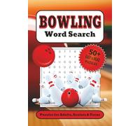 Bowling Word Search Puzzle Book: Word Searches with Easy to Read Print about Bowling, Bowling Pins, Bowling Lanes and more | 6x9 inches, 110 pages | ... Gift for Vacations, Holidays, and Free Times