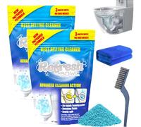 Bowlrefresher Foaming Toilet Cleaner, Bowl Refresh, Splash Foam Toilet Cleaner, Self Activating Miracle Powder, Refresh Bowl Toilet Cleaner, Deep Cleaning (2pcs)