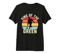 Bowls Players Lawn Bowls King of The Bowling Green Premium T-Shirt