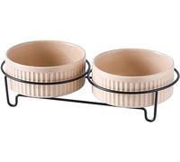 Bowls, Soup Bowls， Ceramic BowlSoup Bowl,Rice Bowl,reakfast Bowl,Ceramic Cat Bowl Dish With Stand For Food And Water Feeder, Modern Cute Heavy Weighted Small Size Dogs Bowls-White-850ml/2 (Color : Wit