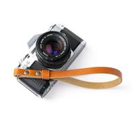 BOWMAN Camera Wrist Strap Leather, Genuine Leather Hand Strap Made in the UK for Compact Mirrorless Vintage DSLR Cameras, Canon Fujifilm Sony Nikon Leica
