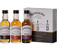 Bowmore Single Malt Whisky Miniature Gift Set (Contains 3 x Bowmore 5 cl Miniatures)