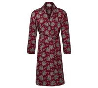 Bown of London British Lightweight Dressing Gown - Gatsby Paisley Wine (XXL)