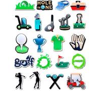 BOWNDY Different Shoe Charms for Clog Decoration,Cute Cartoon Charms Accessories for Gift, Fitness-22pcs, Plastic, No Gemstone