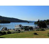 Bowness Town Windermere Lake DIY 5D Diamond Painting by Number Unique Kits Home Wall Decor Crystal Rhinestone Wall Decor 40x50CM