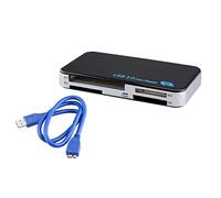 BOWONG All in One USB 3.0 Compact Flash Multifunctional Memory Card Reader Adapter for Micro SD XD CF M2 MS Super Speed