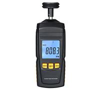 BOWONG Digital Contact Tachometer Handheld Tach RPM Tester Machine Rotate Speed Meter