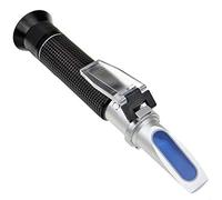 BOWONG Hand-held Alcohol Refractometer, 0~80% Alcohol Content Measurement Tool Tester for Spirits Distilled Ethanol with Water Like Whiskey, Brandy, Vodka