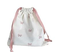 Bows Cosmetic Bag Portable Storage Pouches Drawstring Makeup Bag Small Storage Bag Drawstring Bag Bows Cosmetic Bag Portable Storage Drawstring Makeup Bag Small Storage Bag