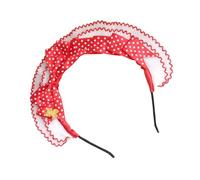 Bows Headband with Soft Stretchable Hairband, Little bear | Fabric Headpiece Hair Decoration for Work Event and Parties, Hair Styling Accessory for Women Girls