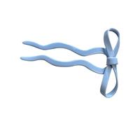 Bows Shape French Acetate Hair Stick Bun Hair Accessories For Women’s Vintage Hairstyles And Daily Fashion Needs U Shaped Bows Hairpin