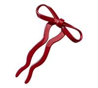 Bows Shape Hair Pins Large French Acetate Hair Fork For Women Elegant Bun Stick Fashion Hairpieces Ornament Decorative Hairpins For Updos