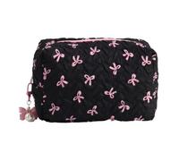Bows Toiletry Bag Large Capacity Makeup Bag Aesthetic Cosmetic Bag Change Purse Handheld Skincare Organisers Wash Bag, F, Bohemian