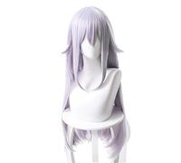 Bowsette Booette Princess Teresa 31 "Wig Cosplay Putih Perak Lurus Panjang + Topi Wig