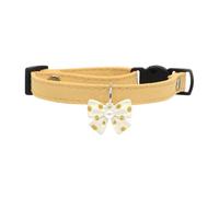 Bowtie - Adjustable Puppy Safety Strap, Release Buckle Design | Soft Cotton Comfortable Pet Accessory, Small Dogs and Collars