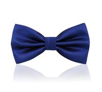Bowtie Bow Tie Pre-tied Bow Adjustable Tuxedo Men Bow Tie Solid Colour Classic Fashion Bow Tie for Wedding Party Prom Ball Dance Night Carnival Christmas(Blue Grid)