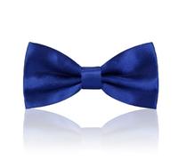Bowtie Bow Tie Pre-tied Bow Adjustable Tuxedo Men Bow Tie Solid Colour Classic Fashion Bow Tie for Wedding Party Prom Ball Dance Night Carnival Christmas(Dark Blue)