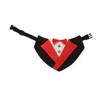 Bowtie Dog Collar, Dog Bow Tie Adjustable Formal Dog Bibs With Red Bow Soft Lightweight Easy To Wear, Bow Tie Dog Collar For Large Medium Small Dogs (S)