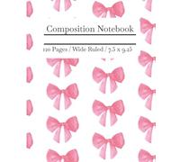 Bowtique Scribbles: Wide Ruled Journal for Class Notes, Creative Writing, and Daily Reflections