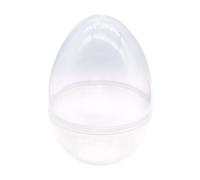 BOWTONG 1Pcs Giant Plastic Easter Eggs, Jumbo Empty Easter Eggs, Large Fillable Basket Eggs For Easter Surprise S Easter
