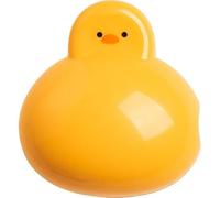 BOWTONG Cartoon Animal Toothbrush Head Covers, Portable Toothbrush Protector, Fun Cartoon with Penguin, and Turt Duck, Design Yellow