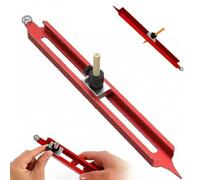 BOWTONG Precise Contour Scribe Tool, Contour Ga-uge Scribing Tool Precise Profile Ruler Adjustable Constructed With Fr Pencil Holder