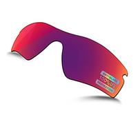 Bowyer POLARIZED Replacement Lenses for Oakley Radar Path Sunglasses - Dark Magenta Mirror