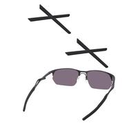 Bowyer Replacement Ear Socks Compatible with Oakley Wire Tap 2.0 OO4145 / Wire Tap 2.0 RX OX5152 Sunglass, Black-2 Pairs, Wire Tap 2.0 OO4145 / Wire Tap 2.0 RX OX5152