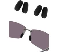 Bowyer Replacement Nose Pads Compatible with Maui Jim Lighthouse MJ423 / Breakwall MJ422 / Sugar Beach MJ421 Sunglass- Black